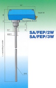 Kontinuierliche Niveausonde Stabsonde SA/FEP