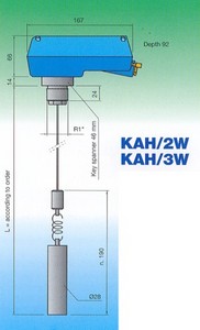 Kontinuierliche Niveausonde Seilsonde KAH